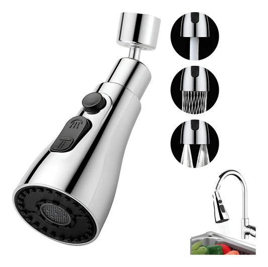Extensor para grifo 3 en 1