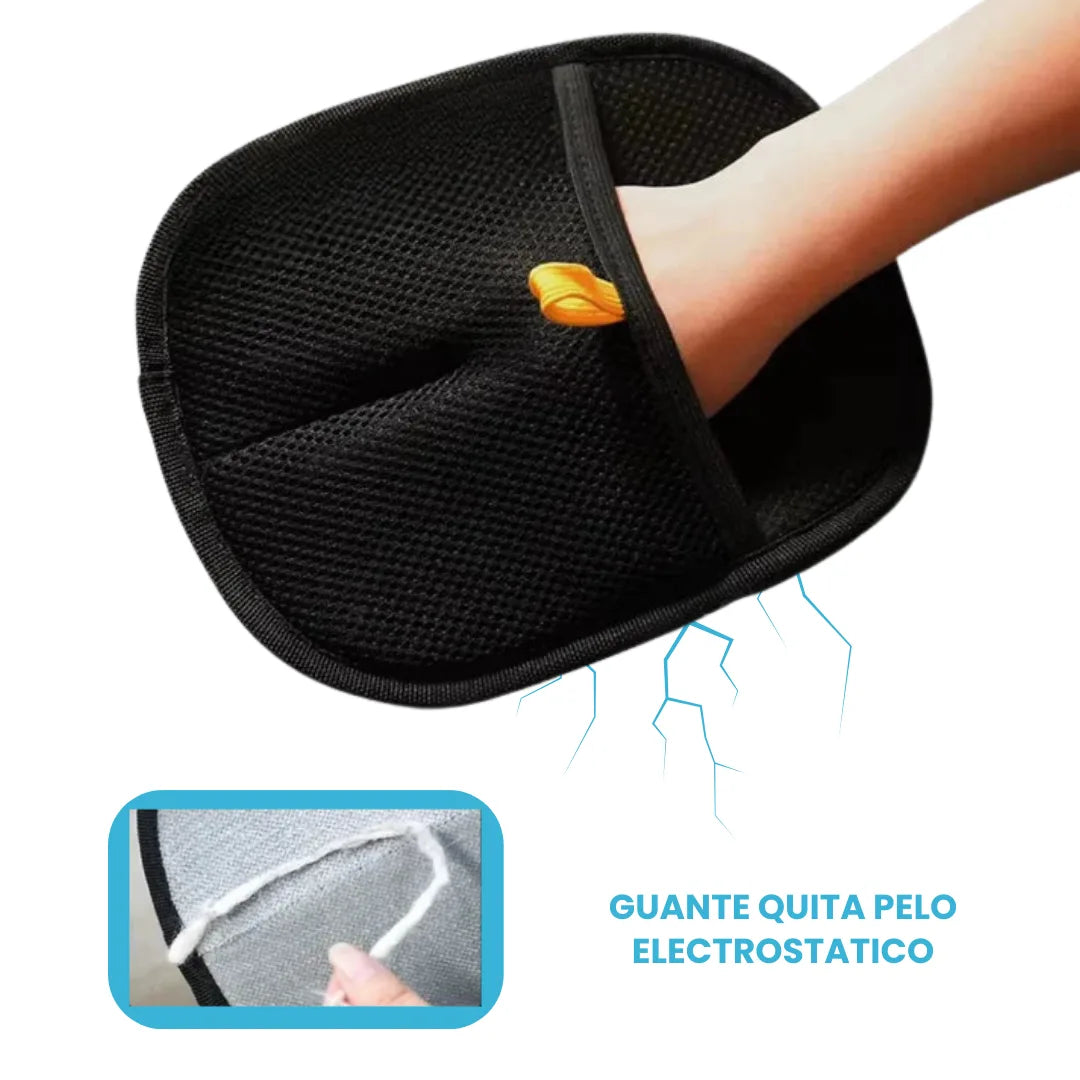Guante quita pelos