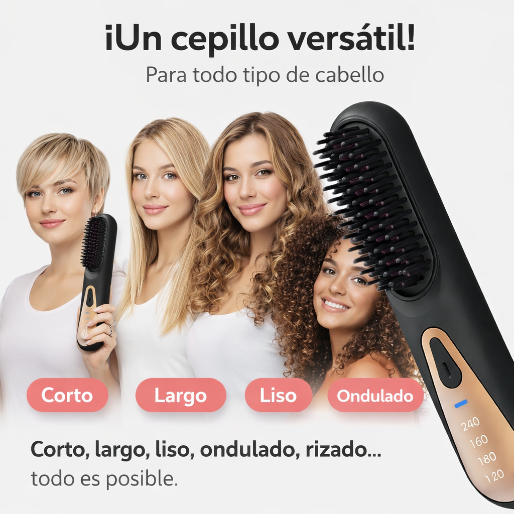 Cocoony PRO™ Cepillo Alisador Portátil